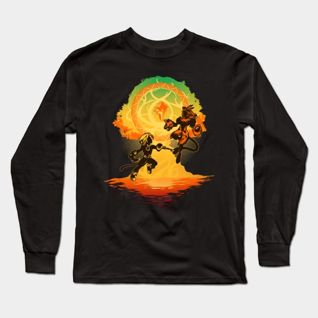 Battle of Destiny Long Sleeve T-Shirt by HyperTwenty